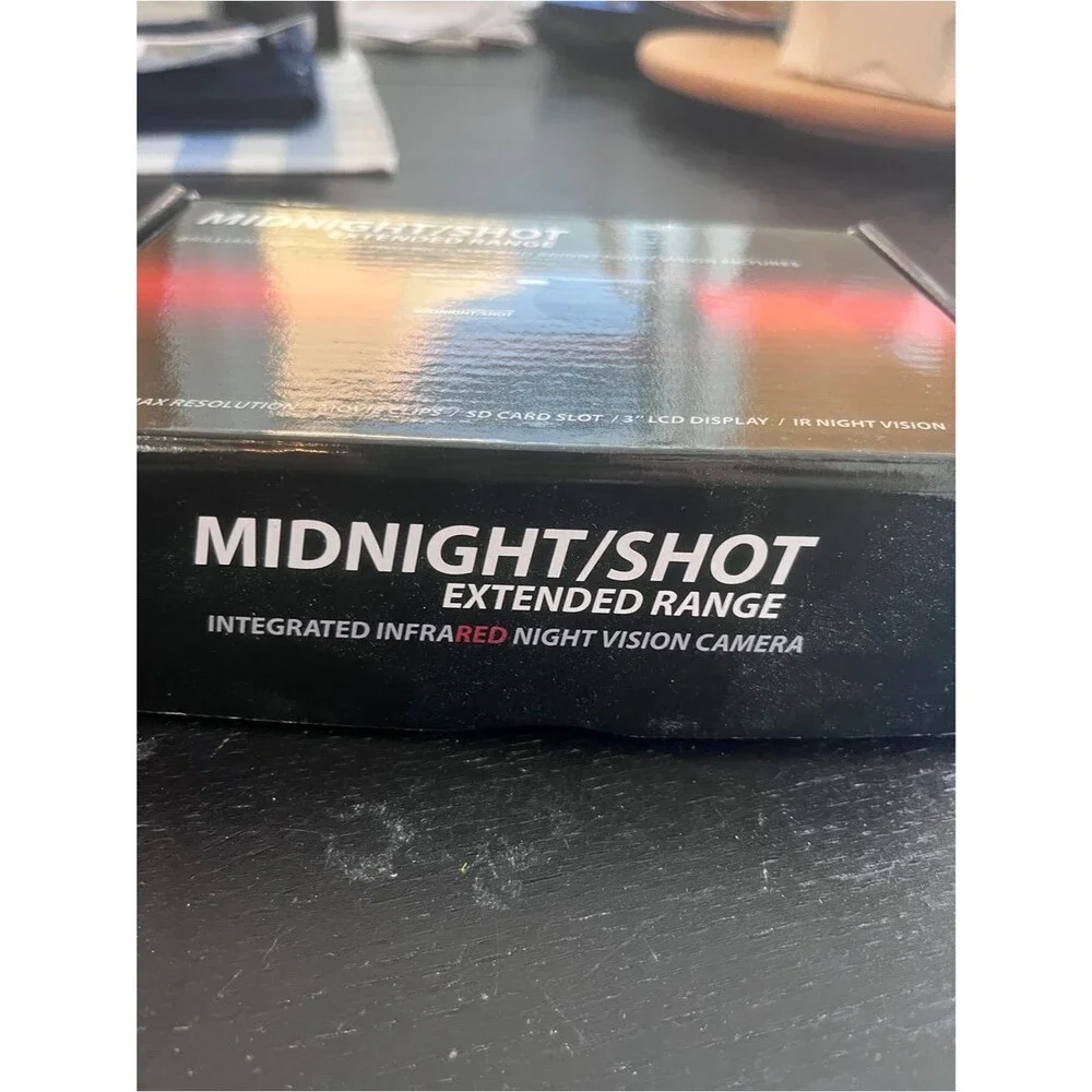 Midnight Shot IR Night Vision Camera - Black